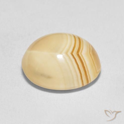Agate Multicolore naturelle ovale, 7.81 ct, Opaque