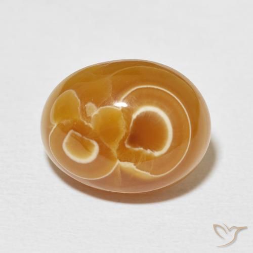 14.54ct Naturel Multicolore Agate, ovale, Opaque
