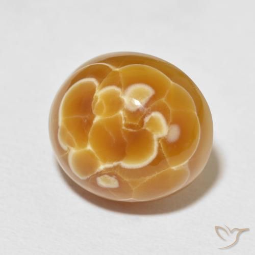 Agate Multicolore naturelle ovale, 20.40 ct, Opaque