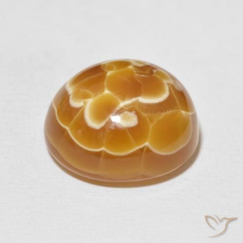 Agate Multicolore naturelle ovale, 20.40 ct, Opaque
