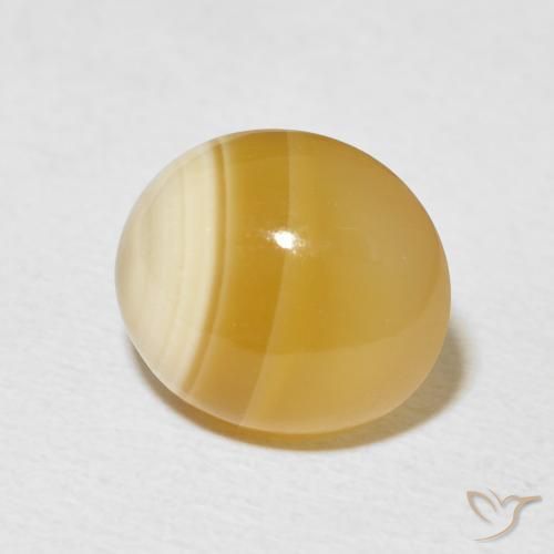 Agate Multicolore naturelle ovale, 6.83 ct, Opaque