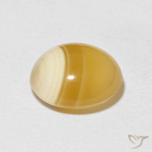 Agate Multicolore naturelle ovale, 6.83 ct, Opaque