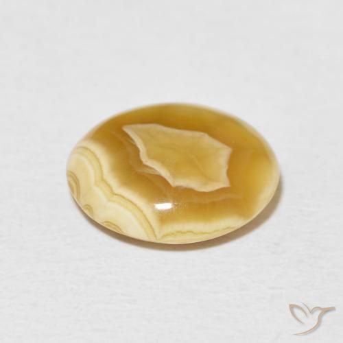 Agate Multicolore naturelle ovale, 4.72 ct, Opaque