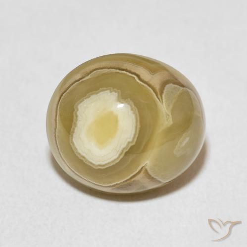 9.89ct Naturel Multicolore Agate, ovale, Opaque