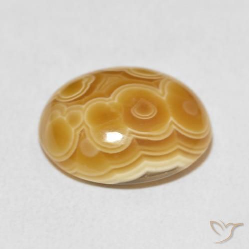Agate Multicolore naturelle ovale, 9.98 ct, Opaque