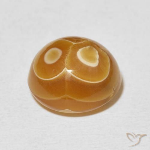 Agate Multicolore naturelle ovale, 8.26 ct, Opaque