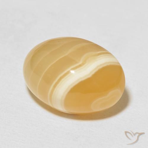 Agate Multicolore naturelle ovale, 24.16 ct, Opaque