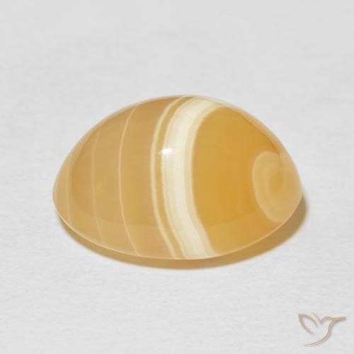 Agate Multicolore naturelle ovale, 24.16 ct, Opaque