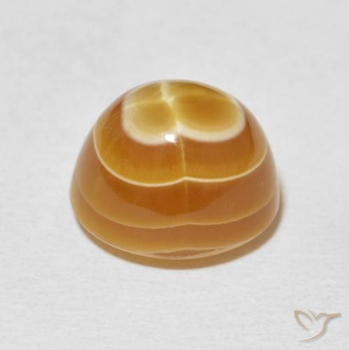 Agate Multicolore naturelle ovale, 11.30 ct, Opaque
