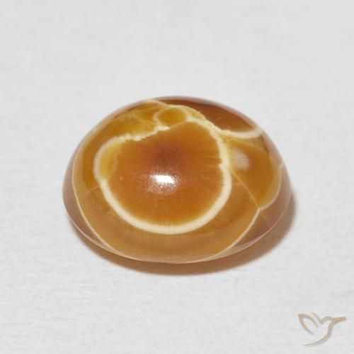 Agate Multicolore naturelle ovale, 8.24 ct, Opaque