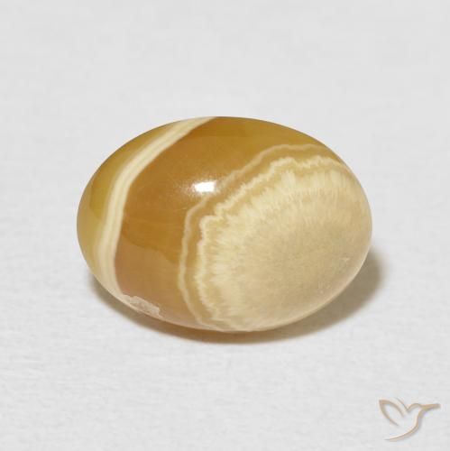 4.50ct Naturel Multicolore Agate, ovale, Opaque