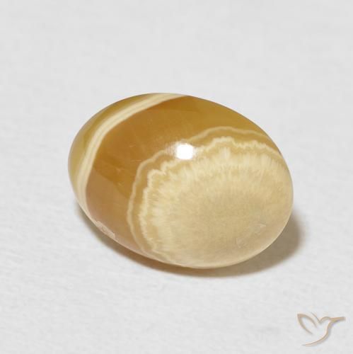 Agate Multicolore naturelle ovale, 4.50 ct, Opaque