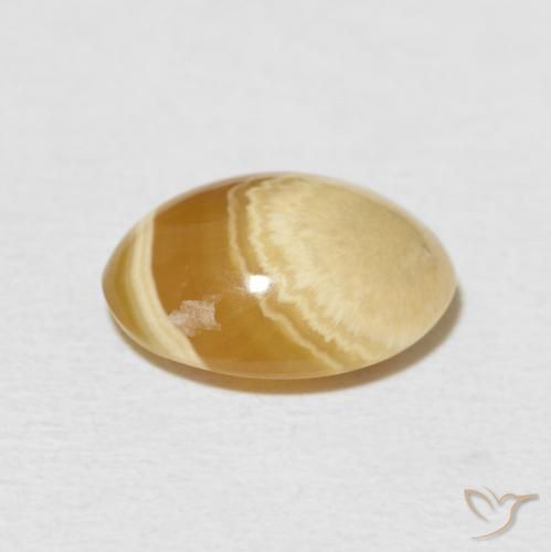 Agate Multicolore naturelle ovale, 4.50 ct, Opaque