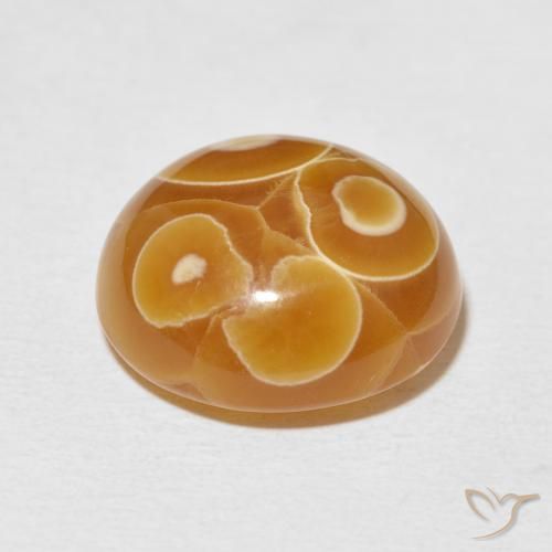 Agate Multicolore naturelle ovale, 16.82 ct, Opaque