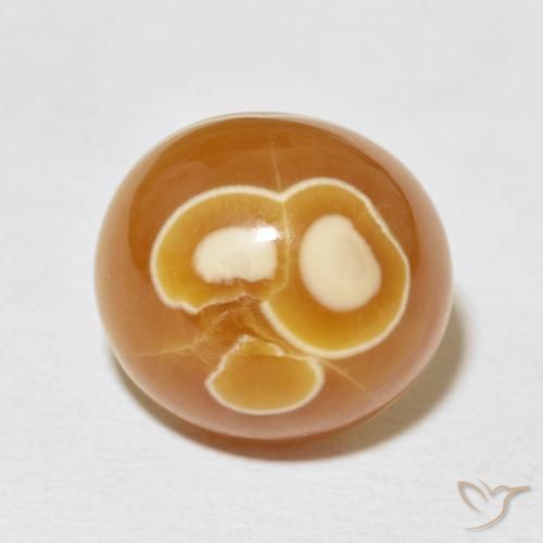 15.04ct Naturel Multicolore Agate, ovale, Opaque