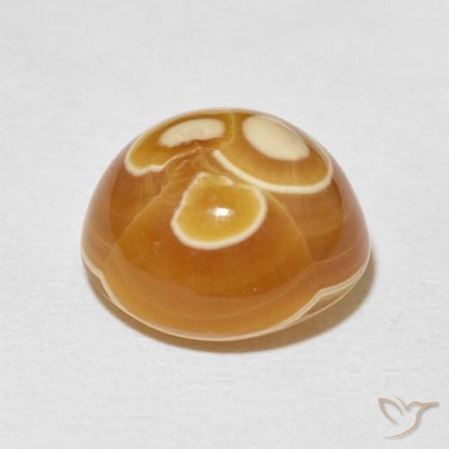 Agate Multicolore naturelle ovale, 15.04 ct, Opaque