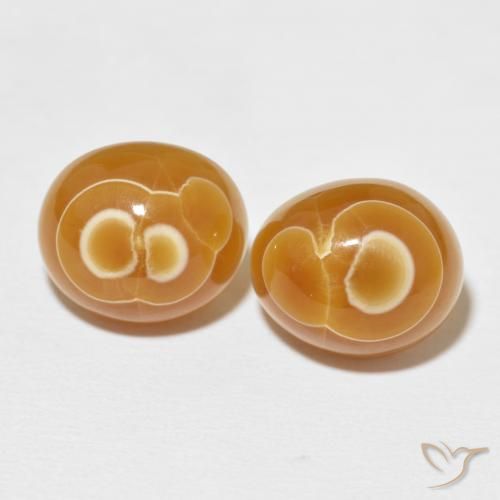 21.51ctw Naturel Multicolore Agate, ovale, Opaque