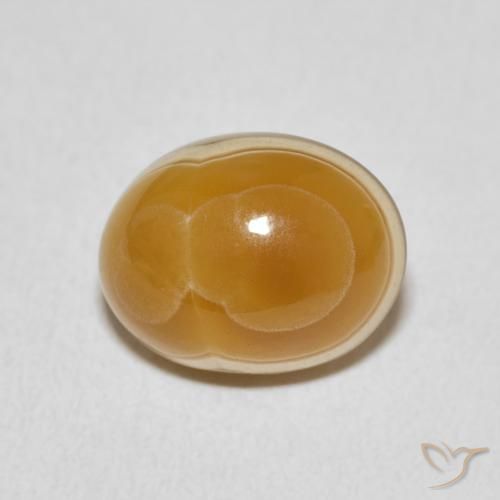 6.46ct Naturel Multicolore Agate, ovale, Opaque
