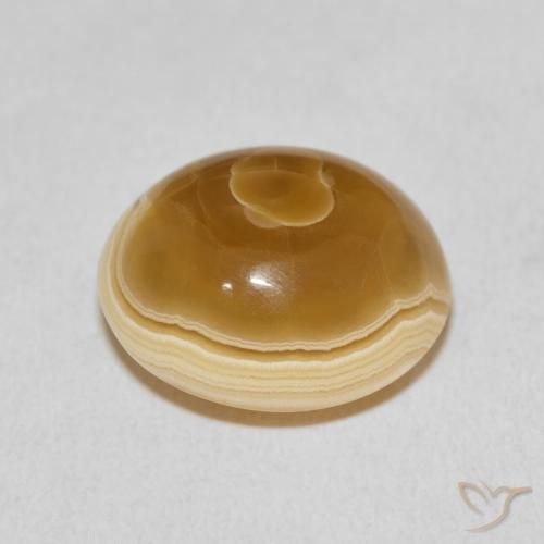 Agate Multicolore naturelle ovale, 17.13 ct, Opaque