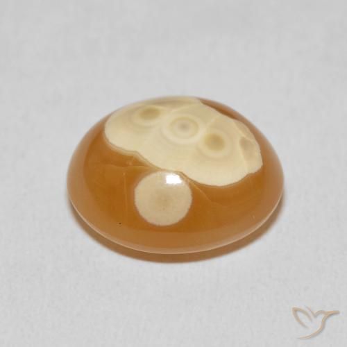 Agate Multicolore naturelle ovale, 13.67 ct, Opaque
