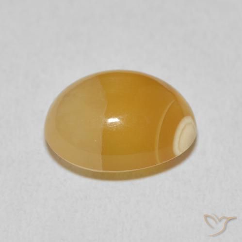 Agate Multicolore naturelle ovale, 8.21 ct, Opaque