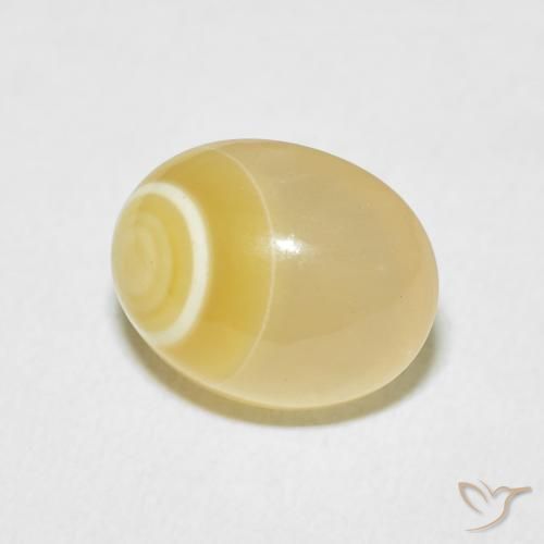 Agate Multicolore naturelle ovale, 9.44 ct, Opaque