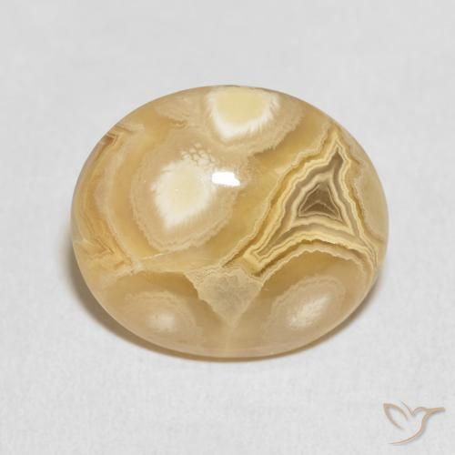 18.32ct Naturel Multicolore Agate, ovale, Opaque