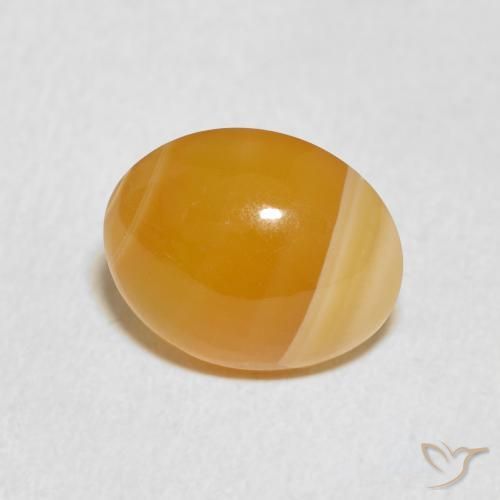 Agate Multicolore naturelle ovale, 4.86 ct, Opaque