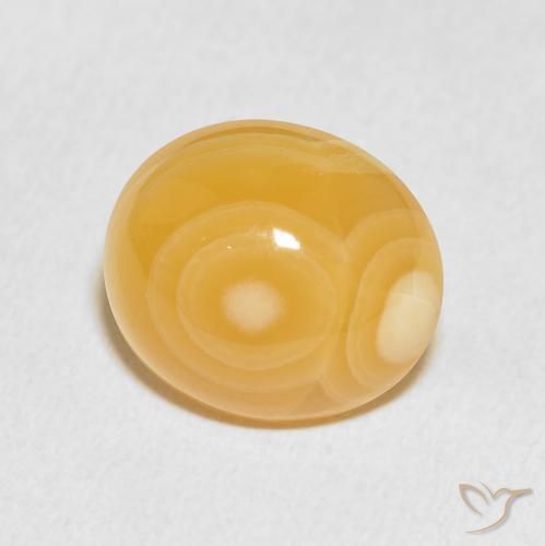 Agate Multicolore naturelle ovale, 8.44 ct, Opaque