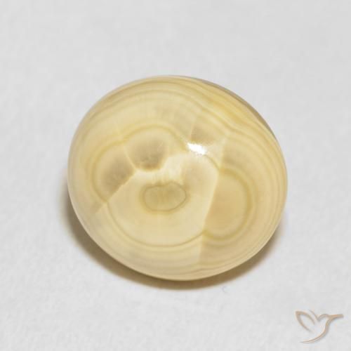 Agate Multicolore naturelle ovale, 11.40 ct, Opaque
