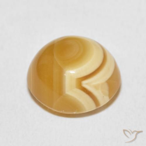 Agate Multicolore naturelle ovale, 9.58 ct, Opaque
