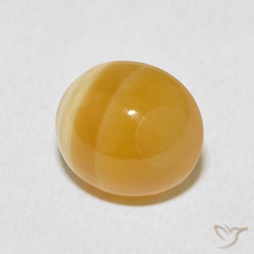 Agate Multicolore naturelle ovale, 6.41 ct, Opaque
