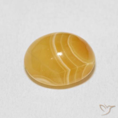Agate Multicolore naturelle ovale, 5.27 ct, Opaque