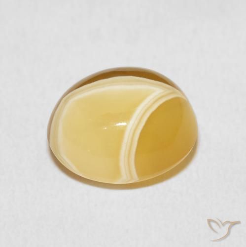 Agate Multicolore naturelle ovale, 9.16 ct, Opaque