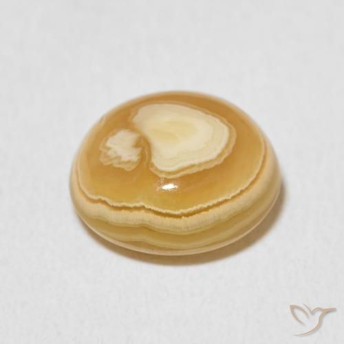 Agate Multicolore naturelle ovale, 6.25 ct, Opaque