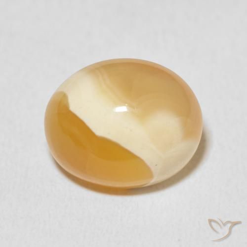 11.50ct Naturel Multicolore Agate, ovale, Opaque