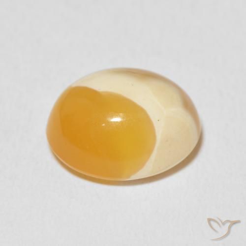 Agate Multicolore naturelle ovale, 11.50 ct, Opaque