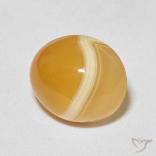 Agate Multicolore naturelle ovale, 13.26 ct, Opaque