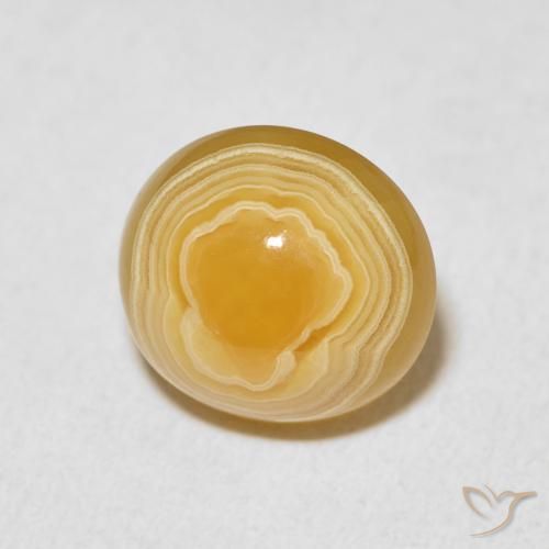 Agate Multicolore naturelle ovale, 6.39 ct, Opaque