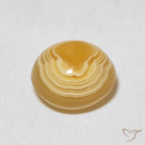 Agate Multicolore naturelle ovale, 6.39 ct, Opaque