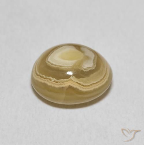 Agate Multicolore naturelle ovale, 6.07 ct, Opaque