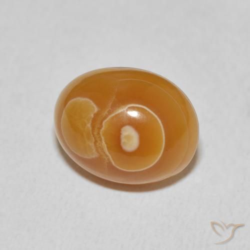 Agate Multicolore naturelle ovale, 9.35 ct, Opaque
