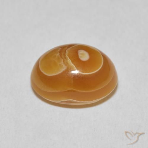 Agate Multicolore naturelle ovale, 9.35 ct, Opaque
