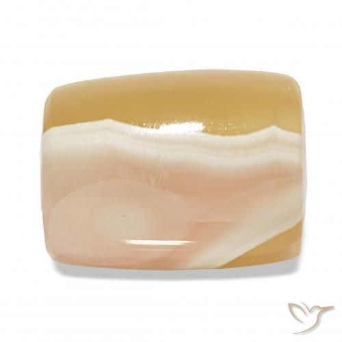 Agate Multicolore naturelle Fantaisie, 34.80 ct, Translucide