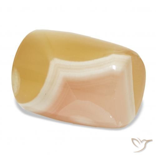 Agate Multicolore naturelle Fantaisie, 34.80 ct, Translucide