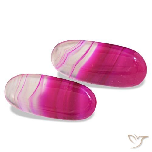 Shop natural 22.11ct Multicolore Agate gems, Coupe ovale, from Namibie at GemSelect. In stock, global shipping!