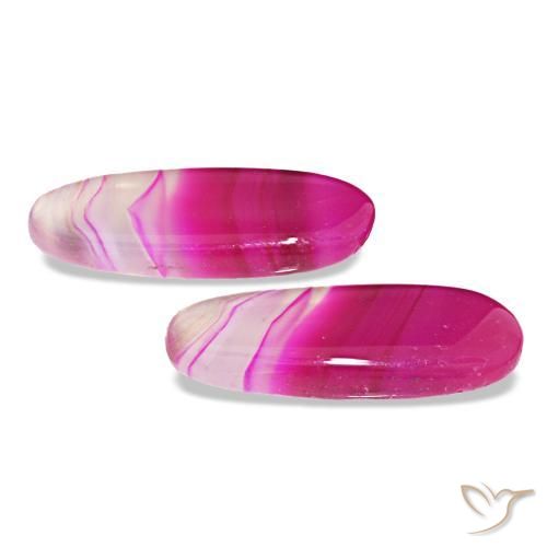 Shop natural 22.11ct Multicolore Agate gems, Coupe ovale, from Namibie at GemSelect. In stock, global shipping!