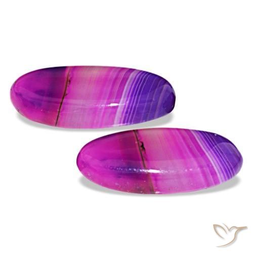 Shop natural 14.22ct Multicolore Agate gems, Coupe ovale, from Namibie at GemSelect. In stock, global shipping!