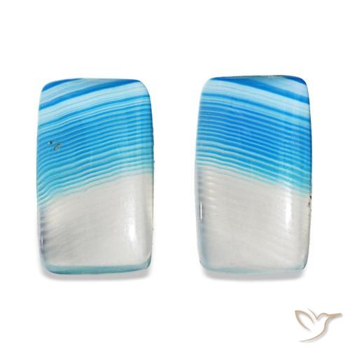 Shop natural 12.70ct Multicolore Agate gems, Baquette, from Namibie at GemSelect. In stock, global shipping!