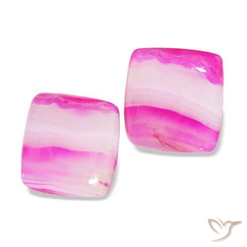 Shop natural 20.35ct Multicolore Agate gems, Coupe coussin, from Namibie at GemSelect. In stock, global shipping!